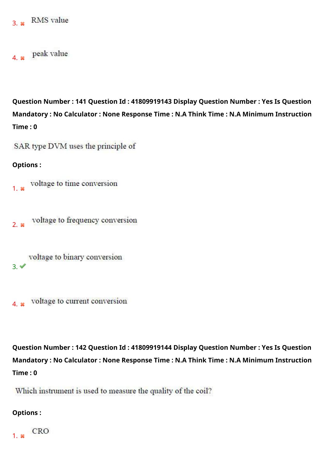 AP ECET 2023 Electronics and Instrumentation Engineering Question Paper - Page 86