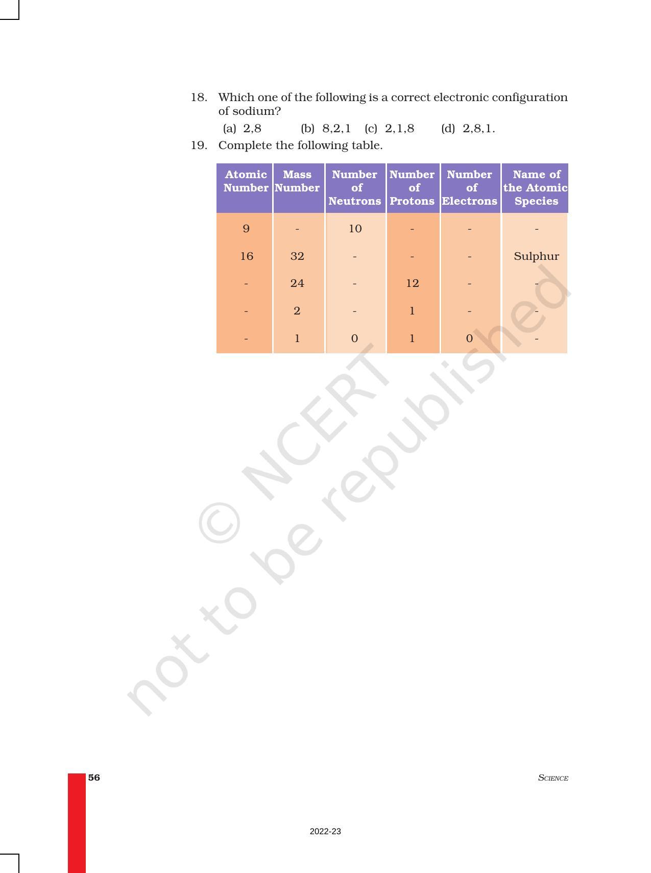 NCERT Book for Class 9 Science Chapter 4 Structure Of The Atom - Page 11
