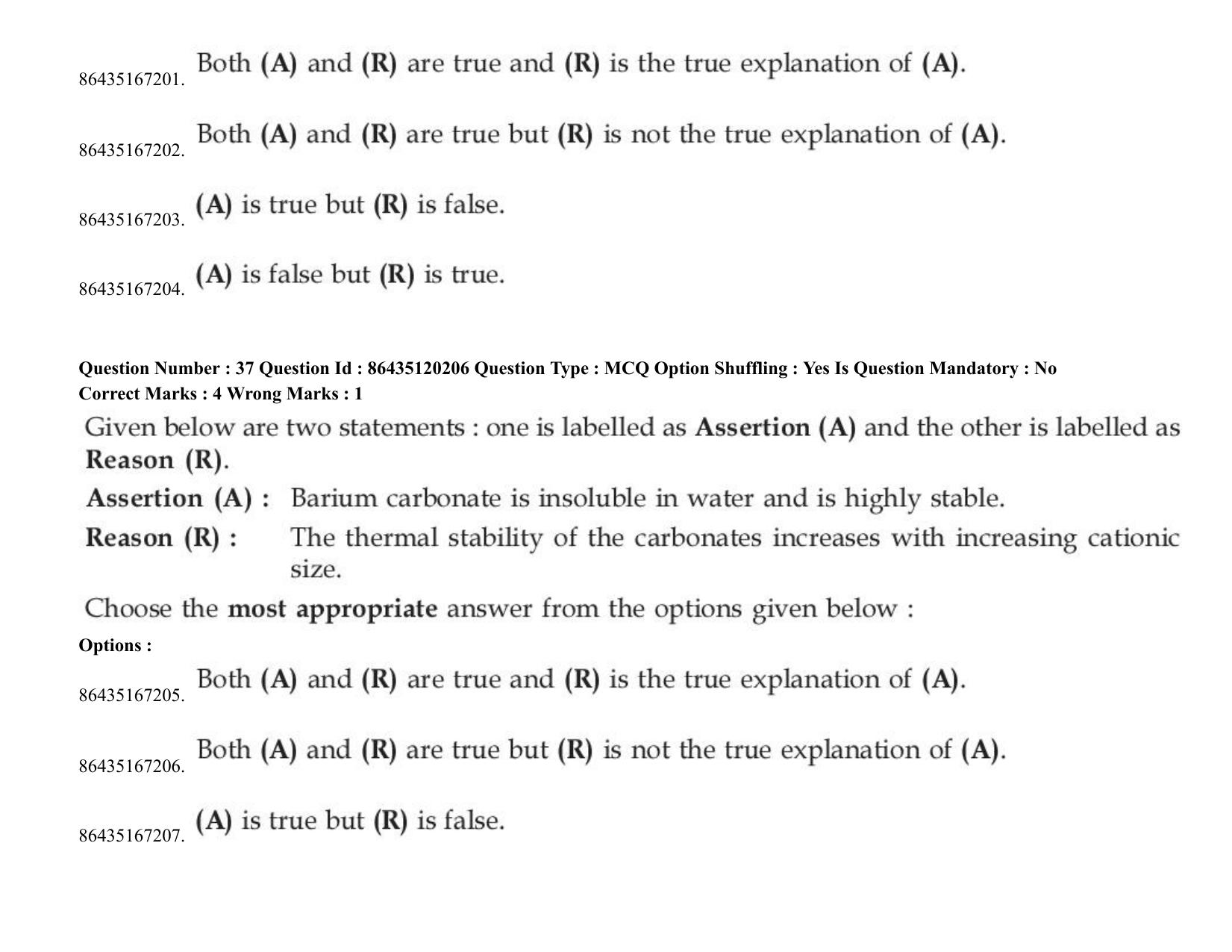 JEE Mains 2021: BTech (Shift 1) 26-08-2021 Question Paper - Page 31