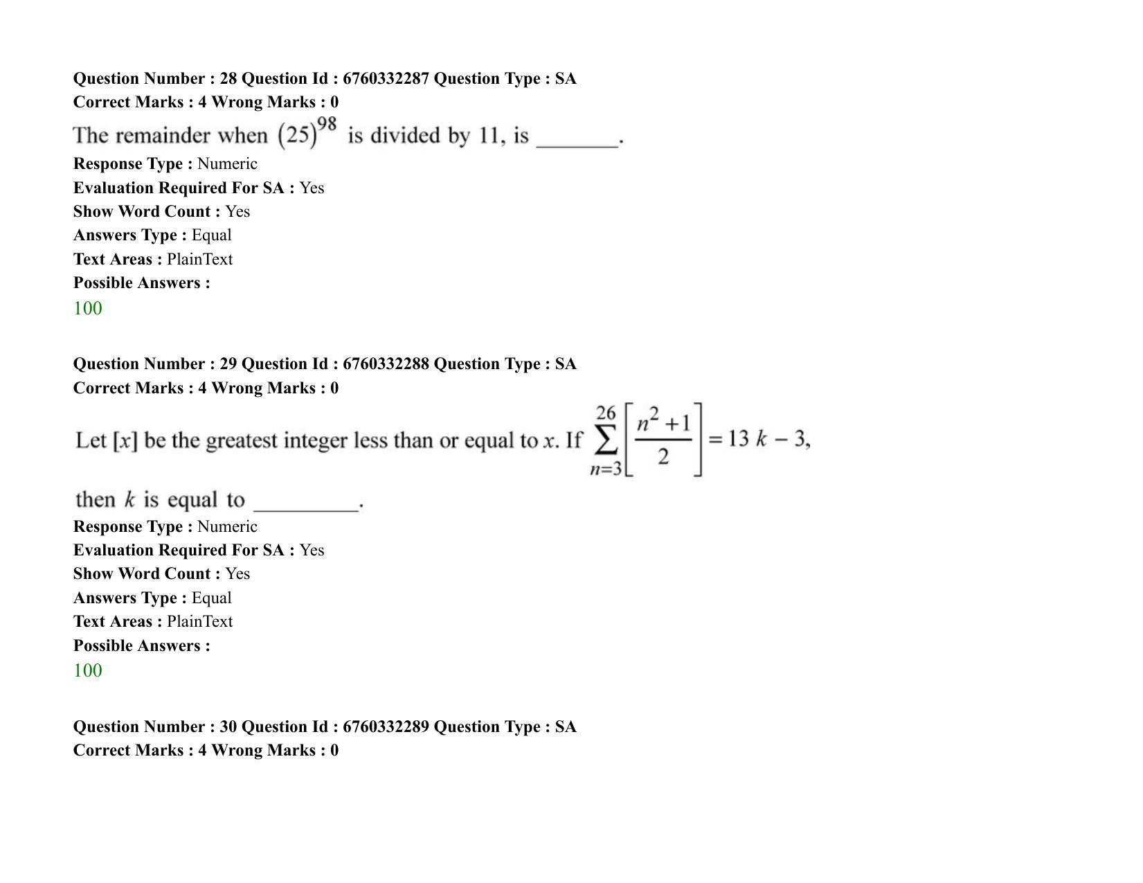 JEE Mains 2021: B Planning English (Shift 2) 05-08-2021 Question Paper - Page 19