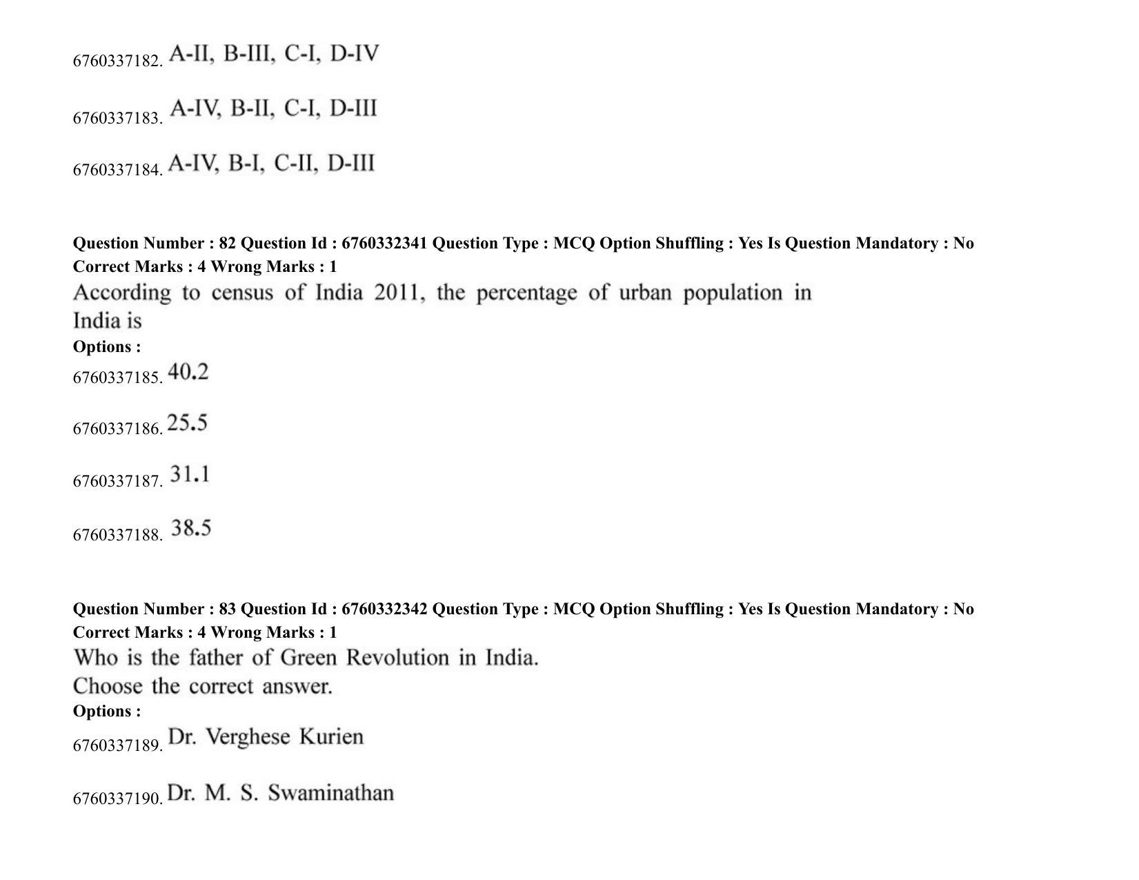 JEE Mains 2021: B Planning English (Shift 2) 05-08-2021 Question Paper - Page 72