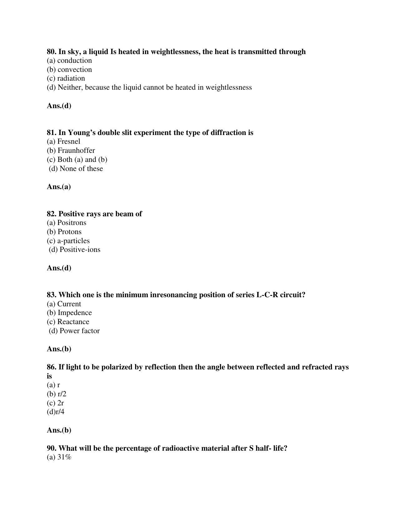 BCECE Previous Year Papers 2013 Physics - Page 10