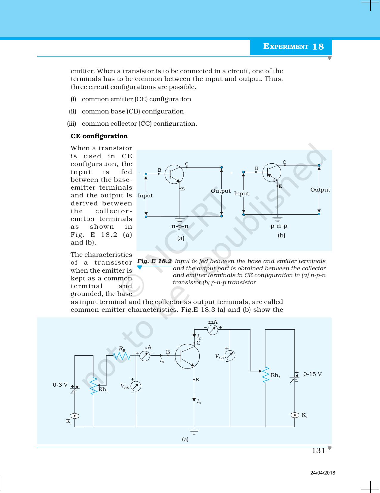 NCERT Laboratory Manuals for Class XII Physics - Experiment 14 to 18 - Page 27