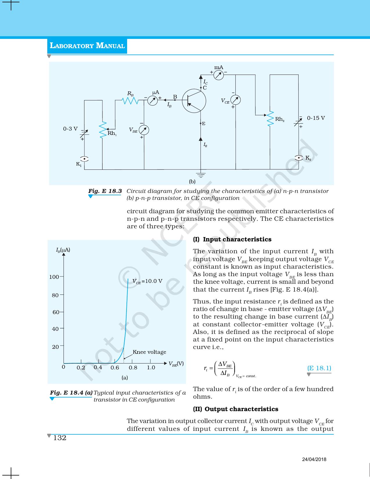 NCERT Laboratory Manuals for Class XII Physics - Experiment 14 to 18 - Page 28