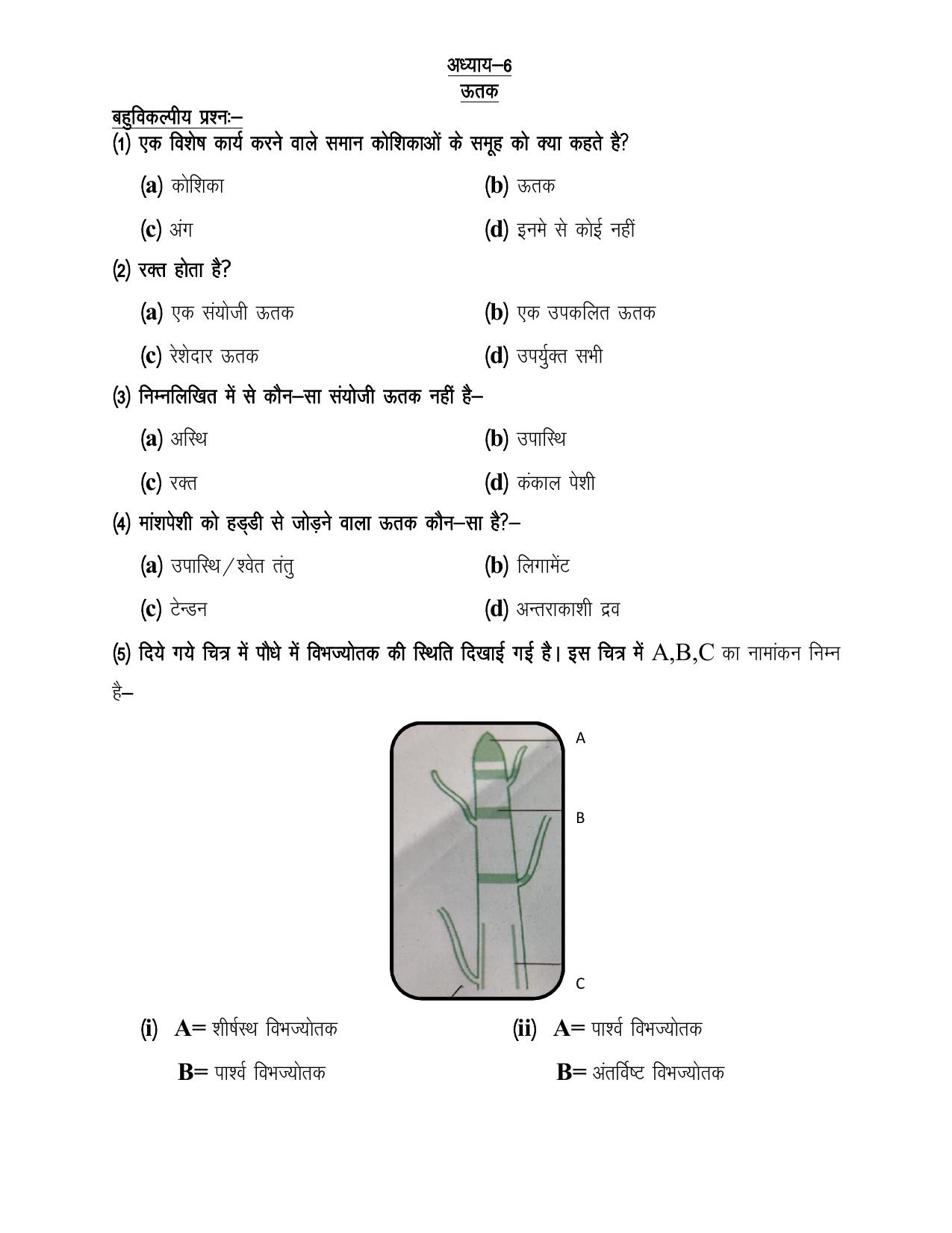 UP Board (UPMSP) Class 9 Science Question Bank - Page 19