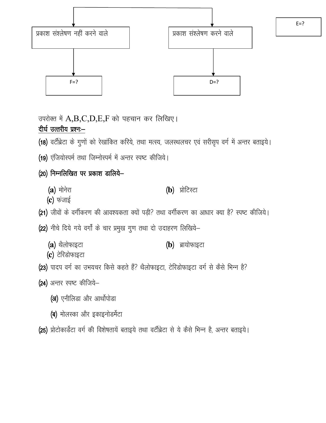 UP Board (UPMSP) Class 9 Science Question Bank - Page 26