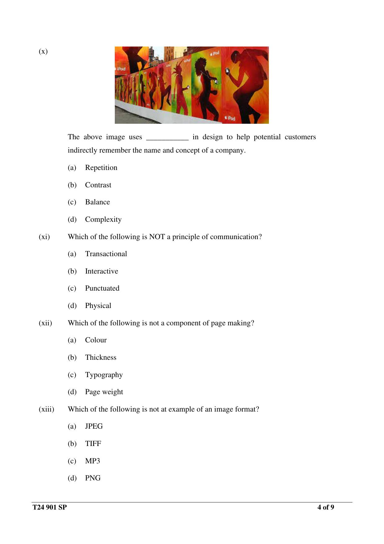 ICSE Class 10 2024 MASS MEDIA & COMMUNICATION Sample Paper - Page 4