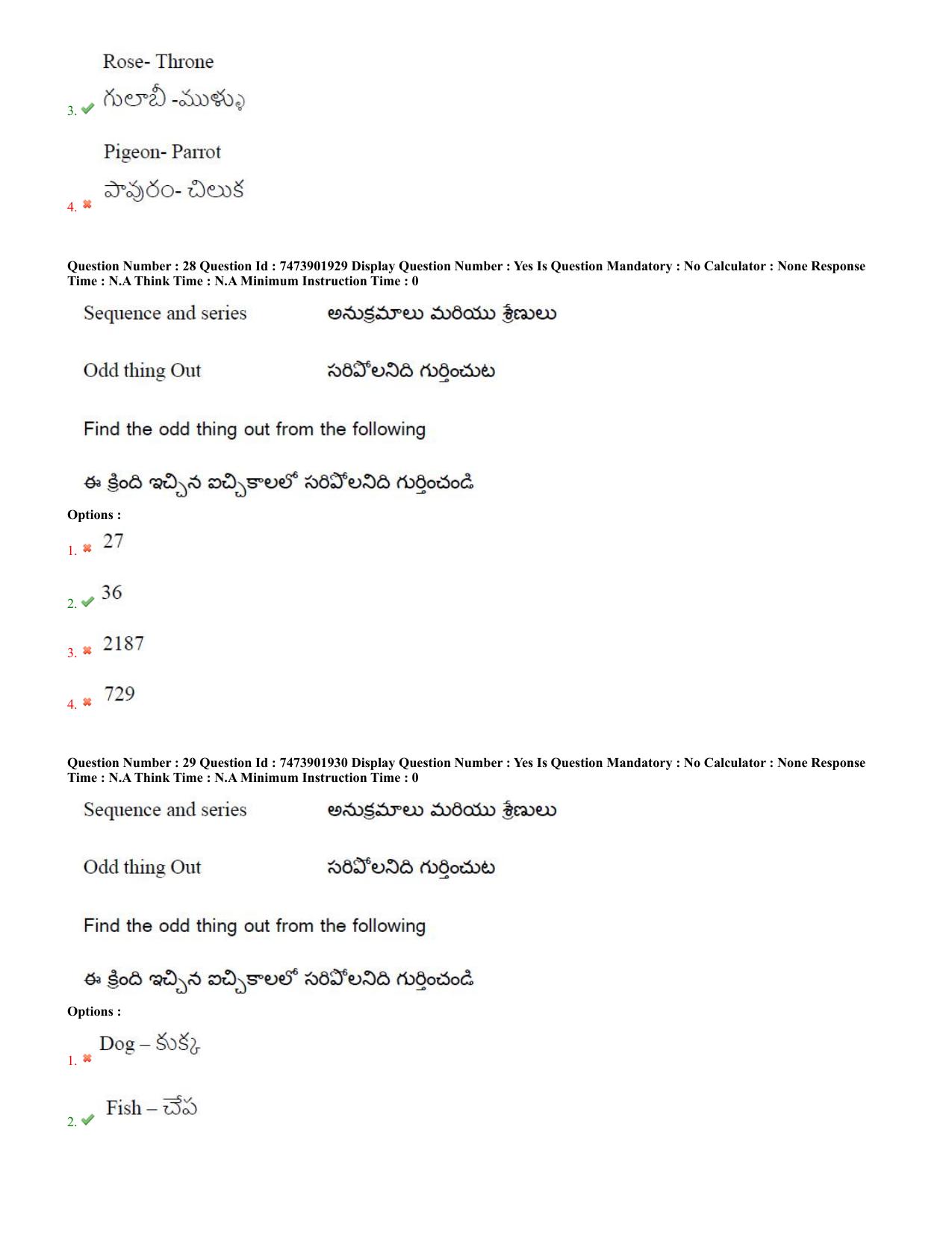 AP ICET 2023 - Shift 1 Question Paper With Preliminary Keys - Page 15