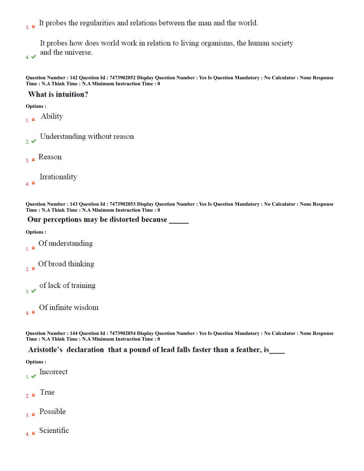 AP ICET 2023 - Shift 1 Question Paper With Preliminary Keys - Page 69