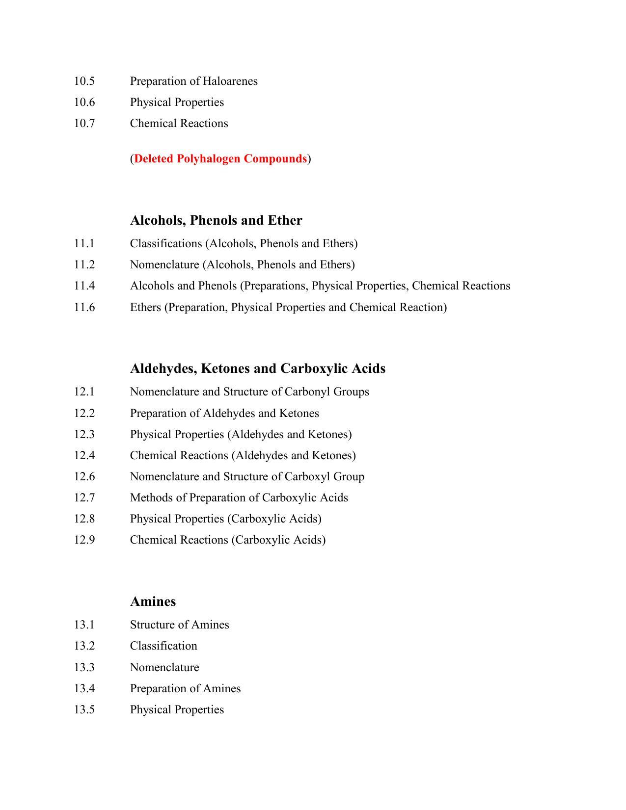 AHSEC 2nd Year Chemistry Syllabus - Page 5