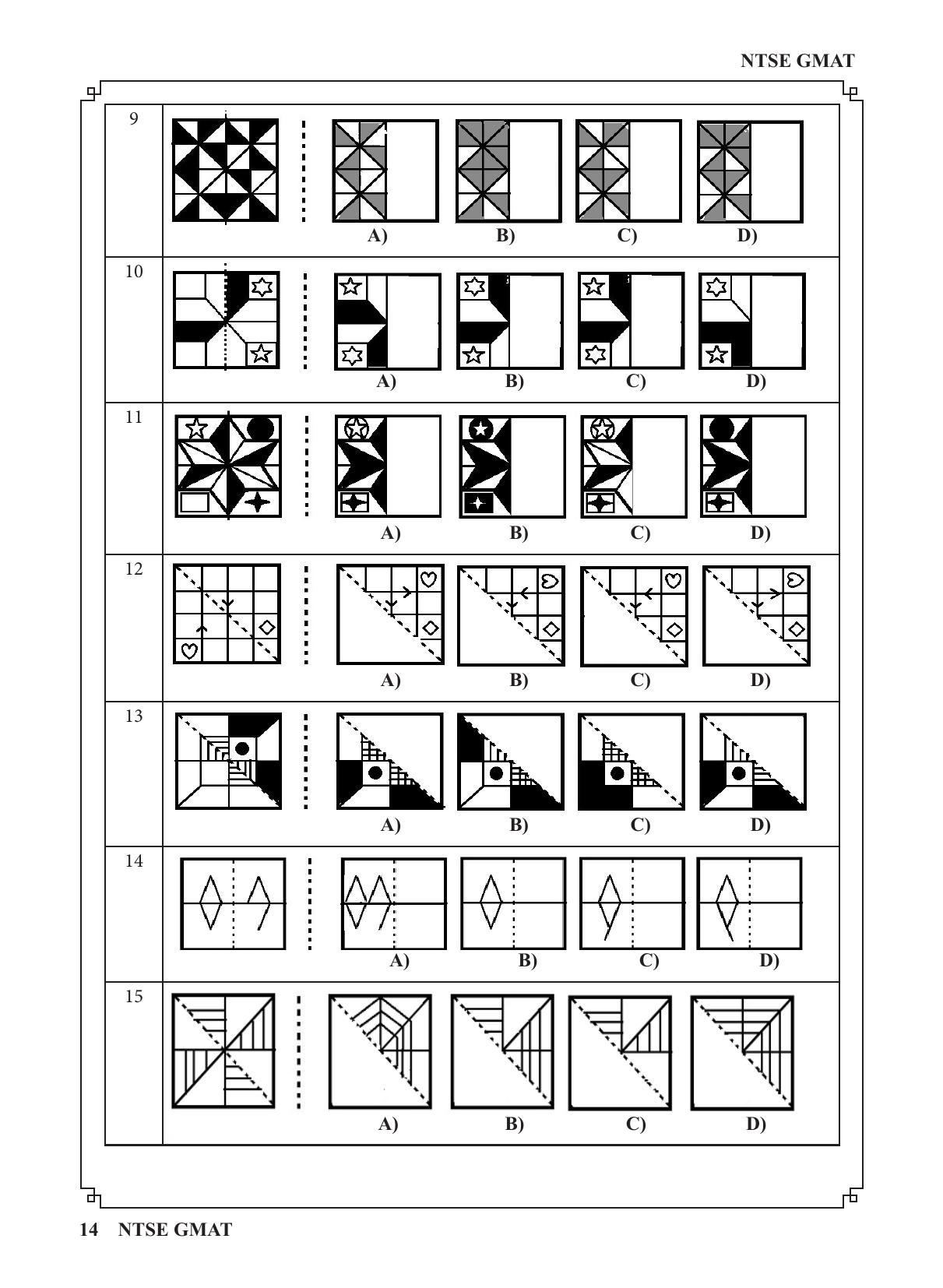 Karnataka NTSE (MAT & SAT) 2022 Question Paper - Page 24