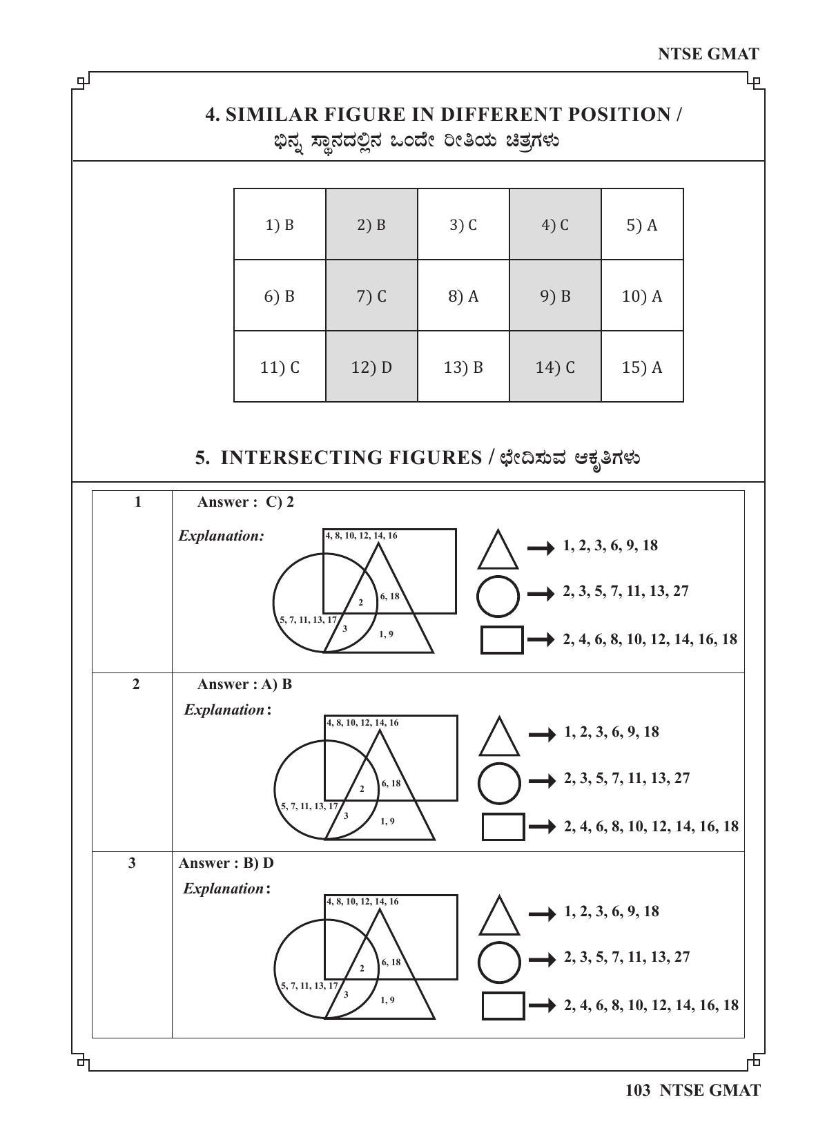Karnataka NTSE (MAT & SAT) 2022 Question Paper - Page 113