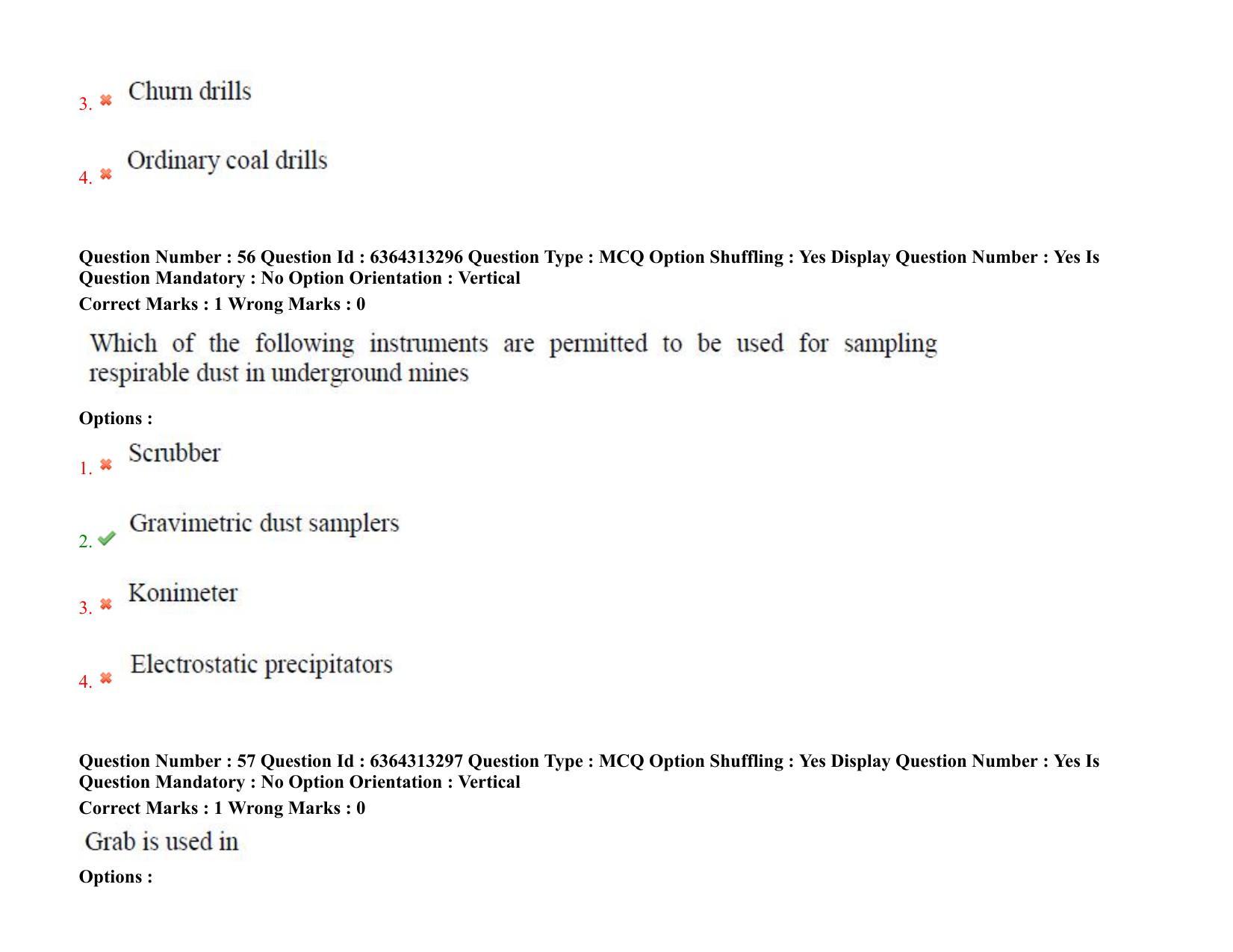 TS PGECET 2021: (MN) Mining Engineering Question Papers - Page 35