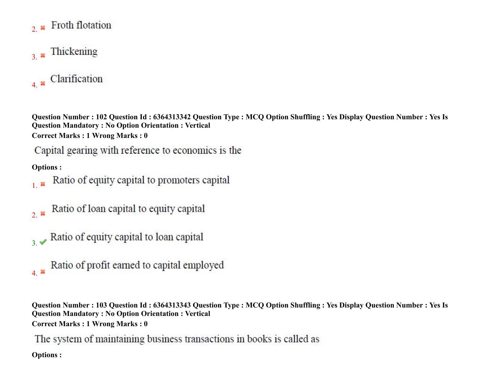 TS PGECET 2021: (MN) Mining Engineering Question Papers - Page 61