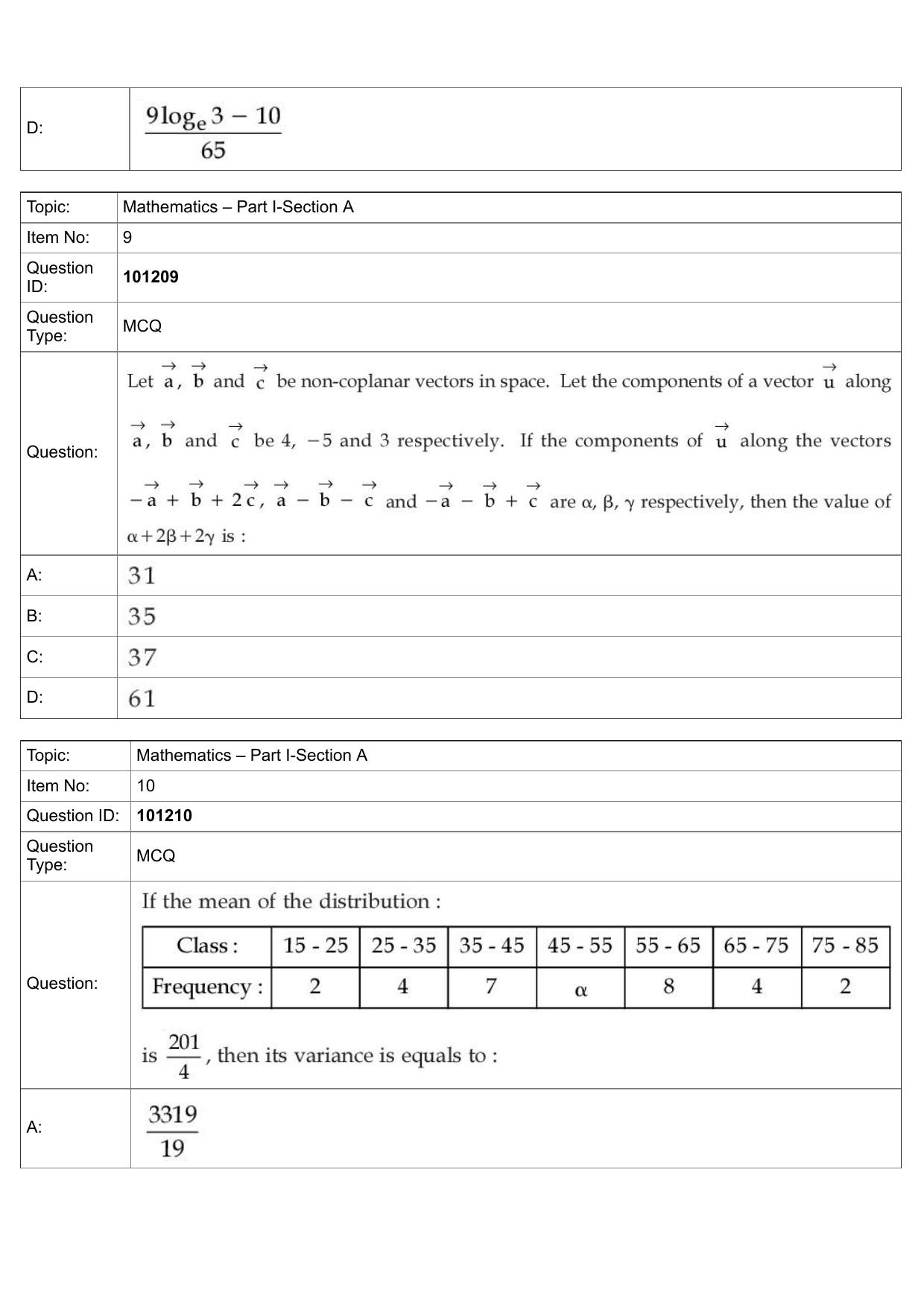 JEE Mains 2022: B.Arch English (Shift 1) 30-07-2022 Question Paper - Page 5