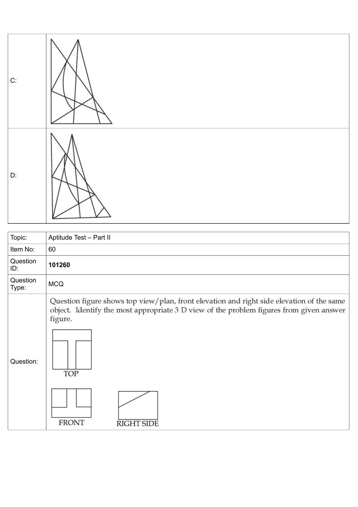 JEE Mains 2022: B.Arch English (Shift 1) 30-07-2022 Question Paper - Page 30