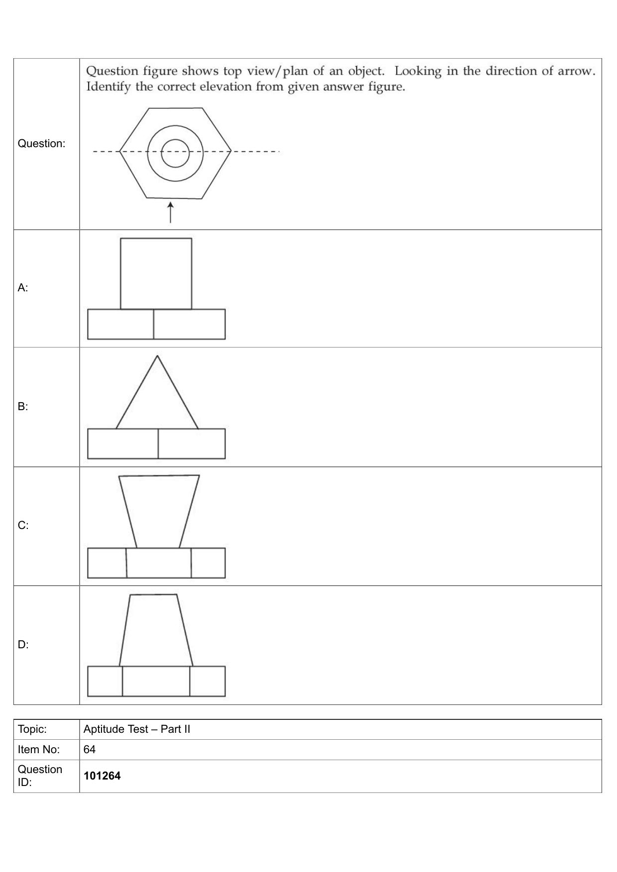 JEE Mains 2022: B.Arch English (Shift 1) 30-07-2022 Question Paper - Page 34