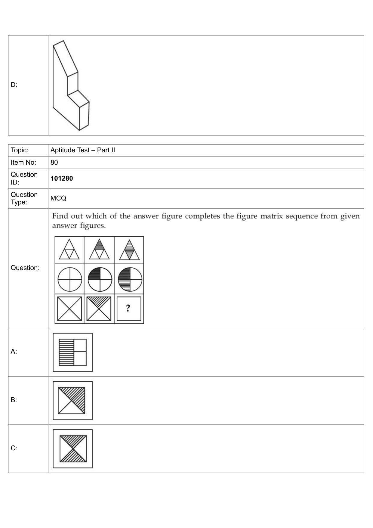 JEE Mains 2022: B.Arch English (Shift 1) 30-07-2022 Question Paper - Page 53
