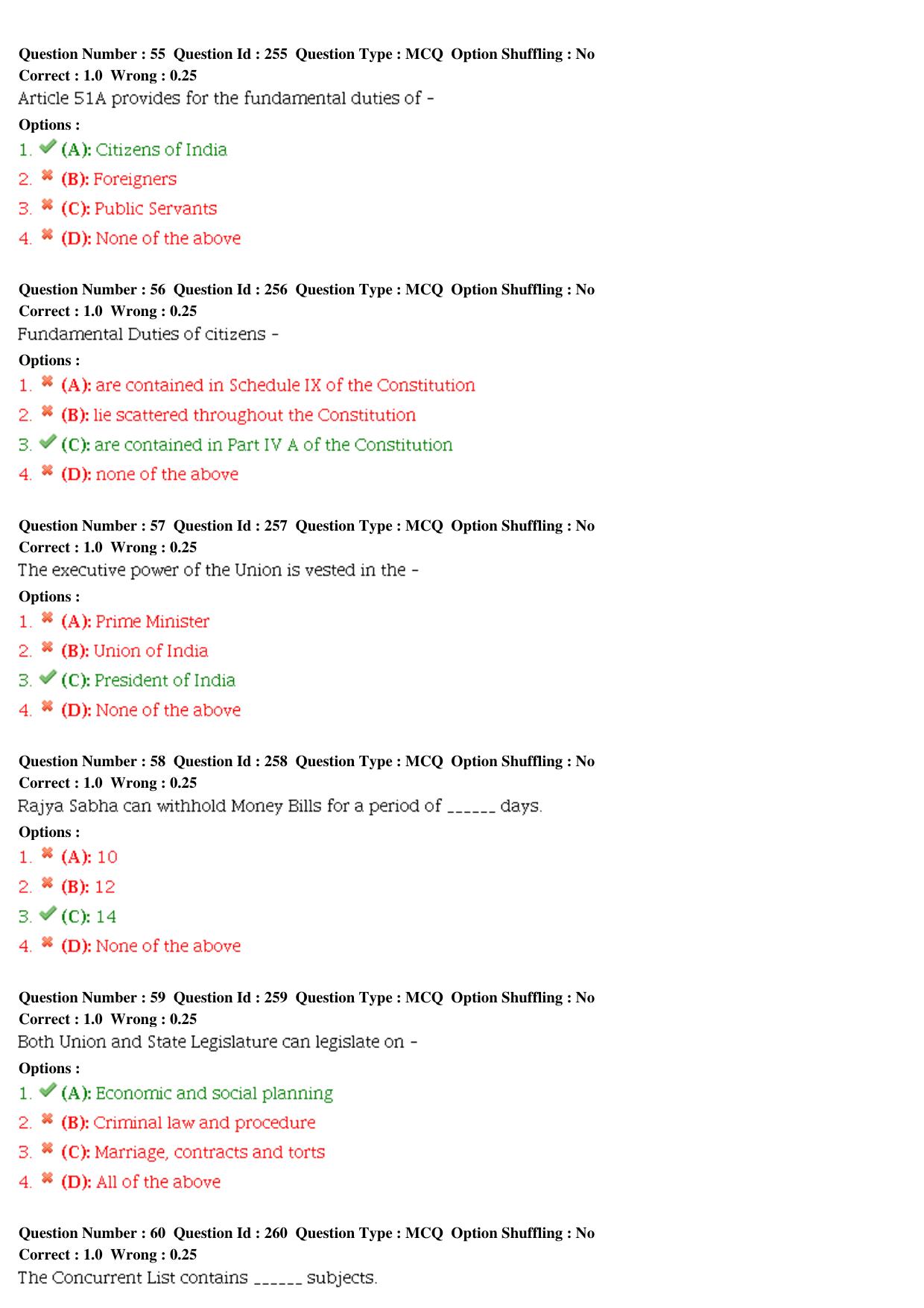 CLAT 2015 LLM Question Paper - Page 13