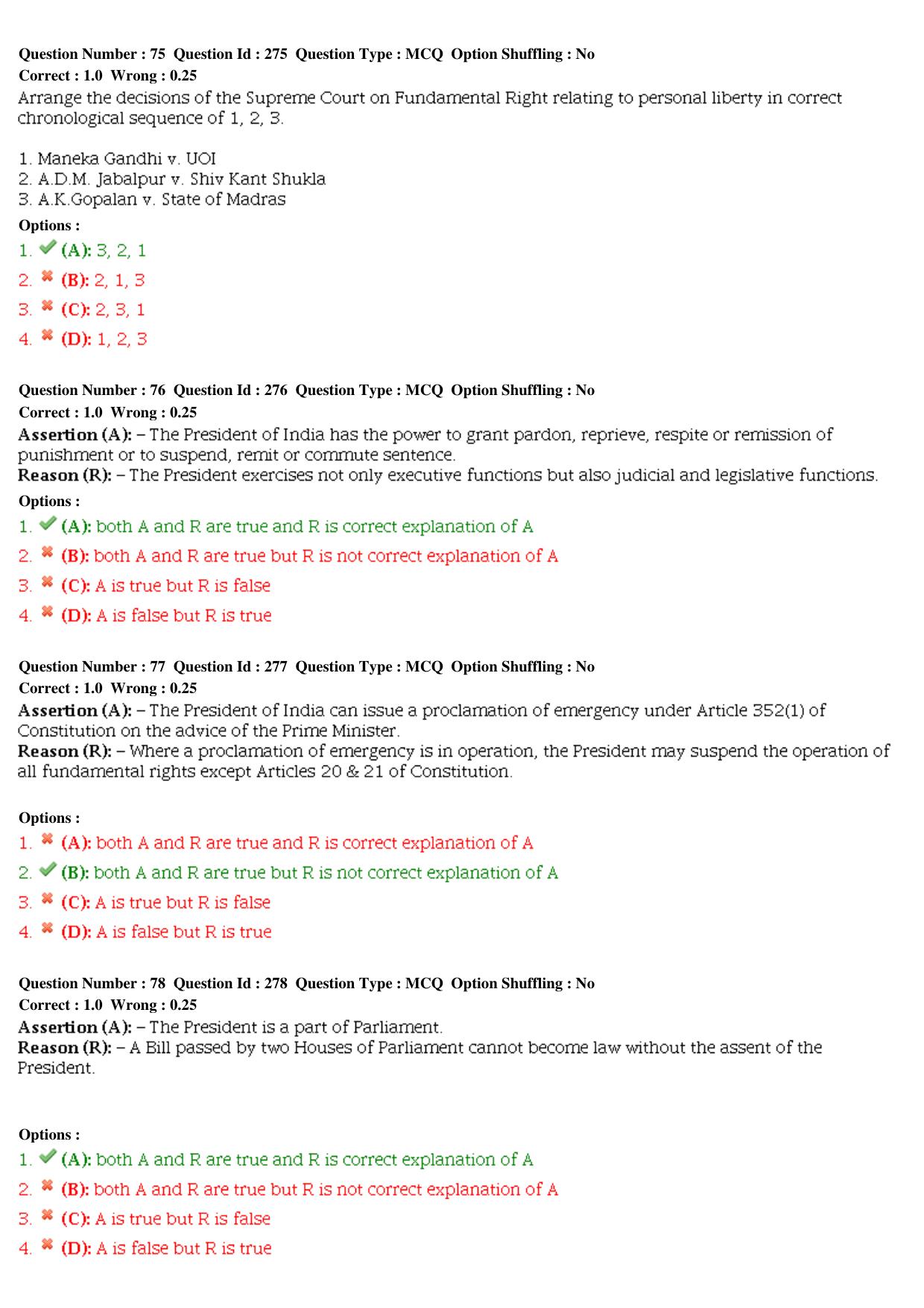 CLAT 2015 LLM Question Paper - Page 17