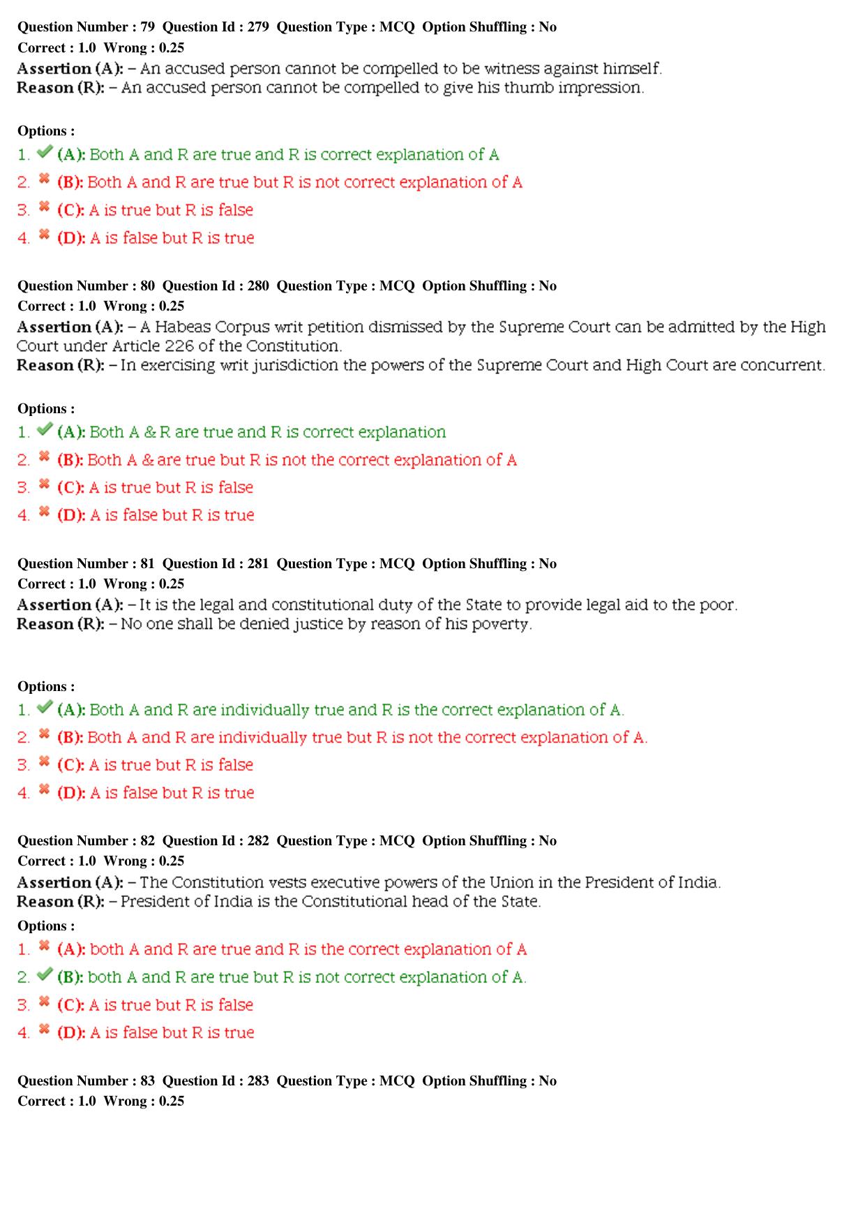 CLAT 2015 LLM Question Paper - Page 18