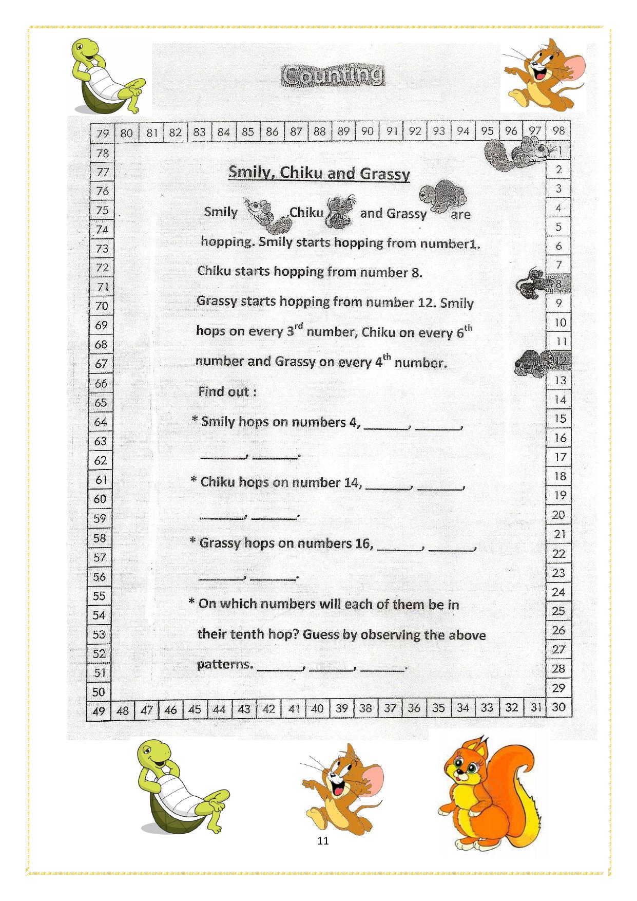 Worksheet for Class 2 All Subjects Holiday Assignment 5 - Page 11