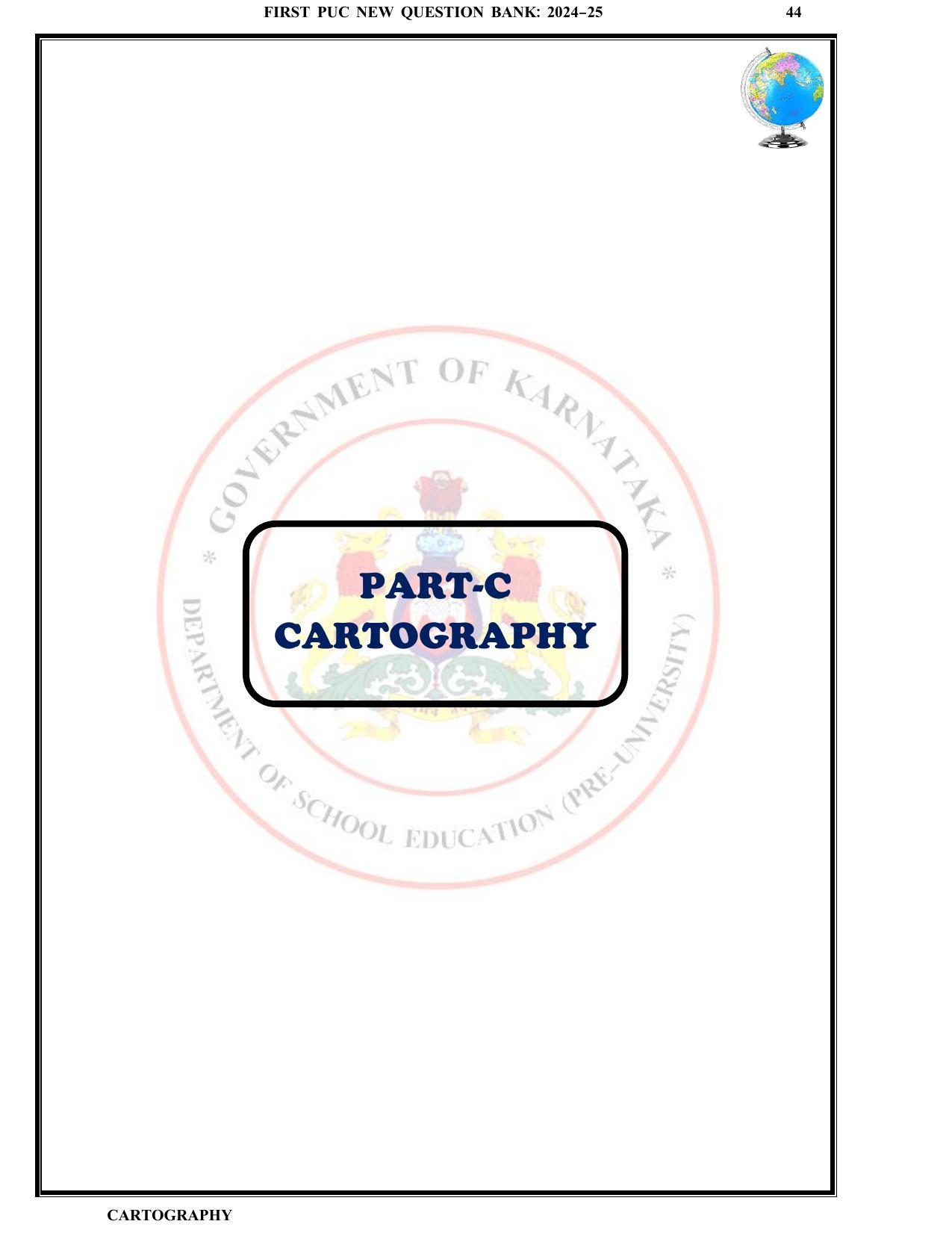 Karnataka 1st PUC Question Bank 2025 - Geography English - Page 47