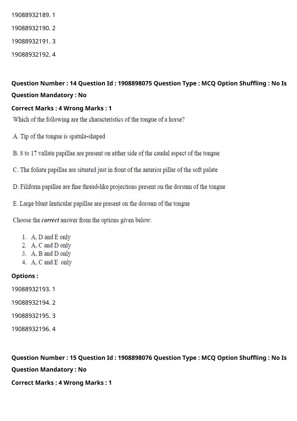 ICAR AIEEA PG 2021 VETERINARY SCIENCE Question Paper - Page 9