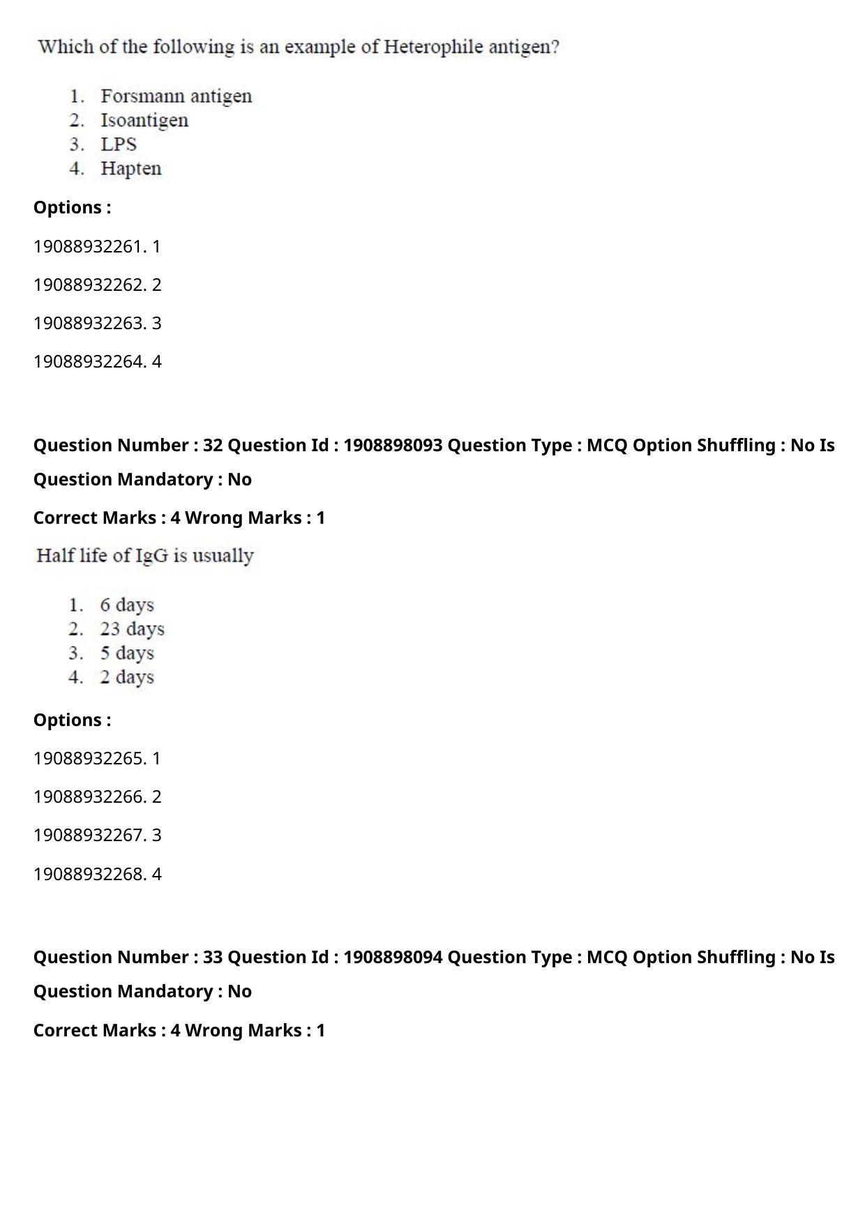 ICAR AIEEA PG 2021 VETERINARY SCIENCE Question Paper - Page 20