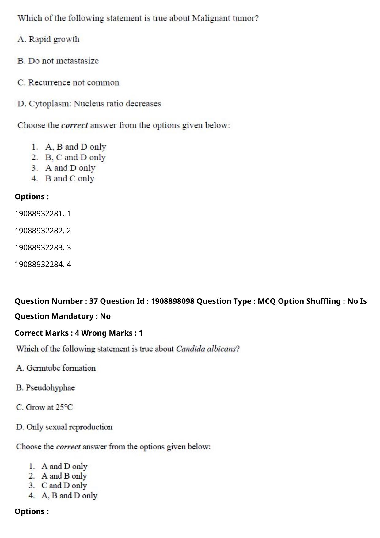 ICAR AIEEA PG 2021 VETERINARY SCIENCE Question Paper - Page 23