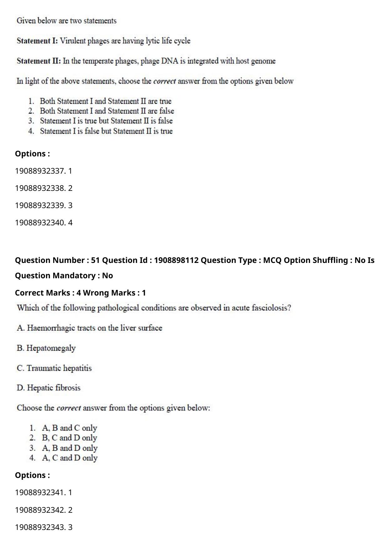 ICAR AIEEA PG 2021 VETERINARY SCIENCE Question Paper - Page 32