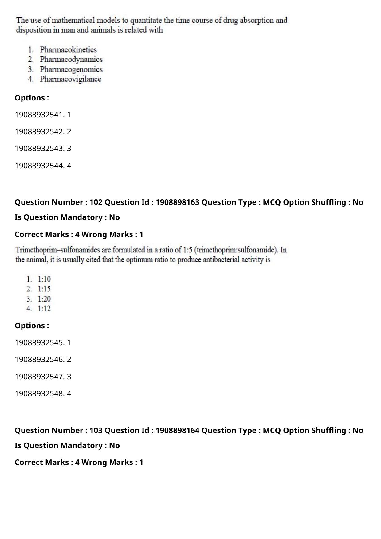ICAR AIEEA PG 2021 VETERINARY SCIENCE Question Paper - Page 59