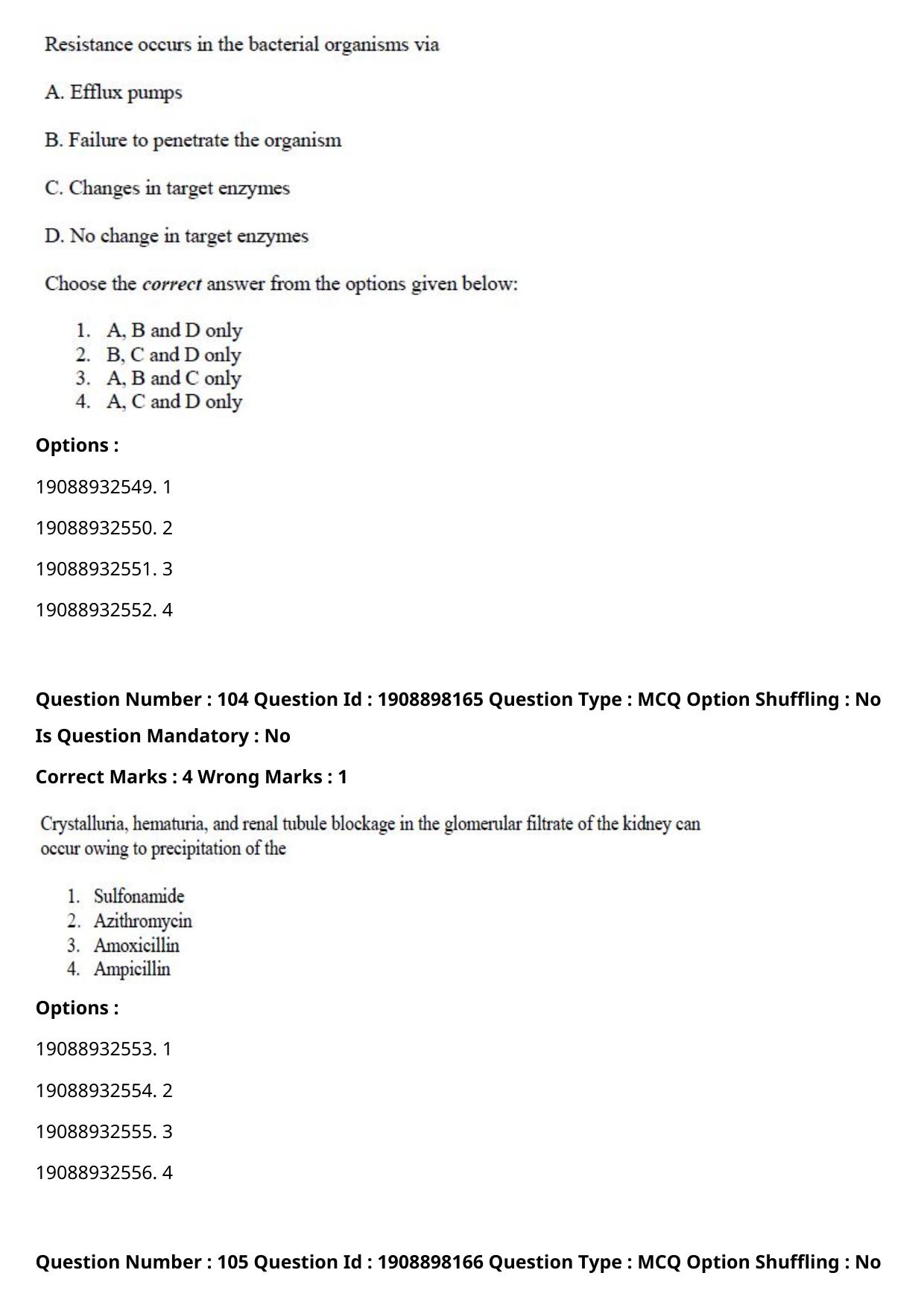 ICAR AIEEA PG 2021 VETERINARY SCIENCE Question Paper - Page 60