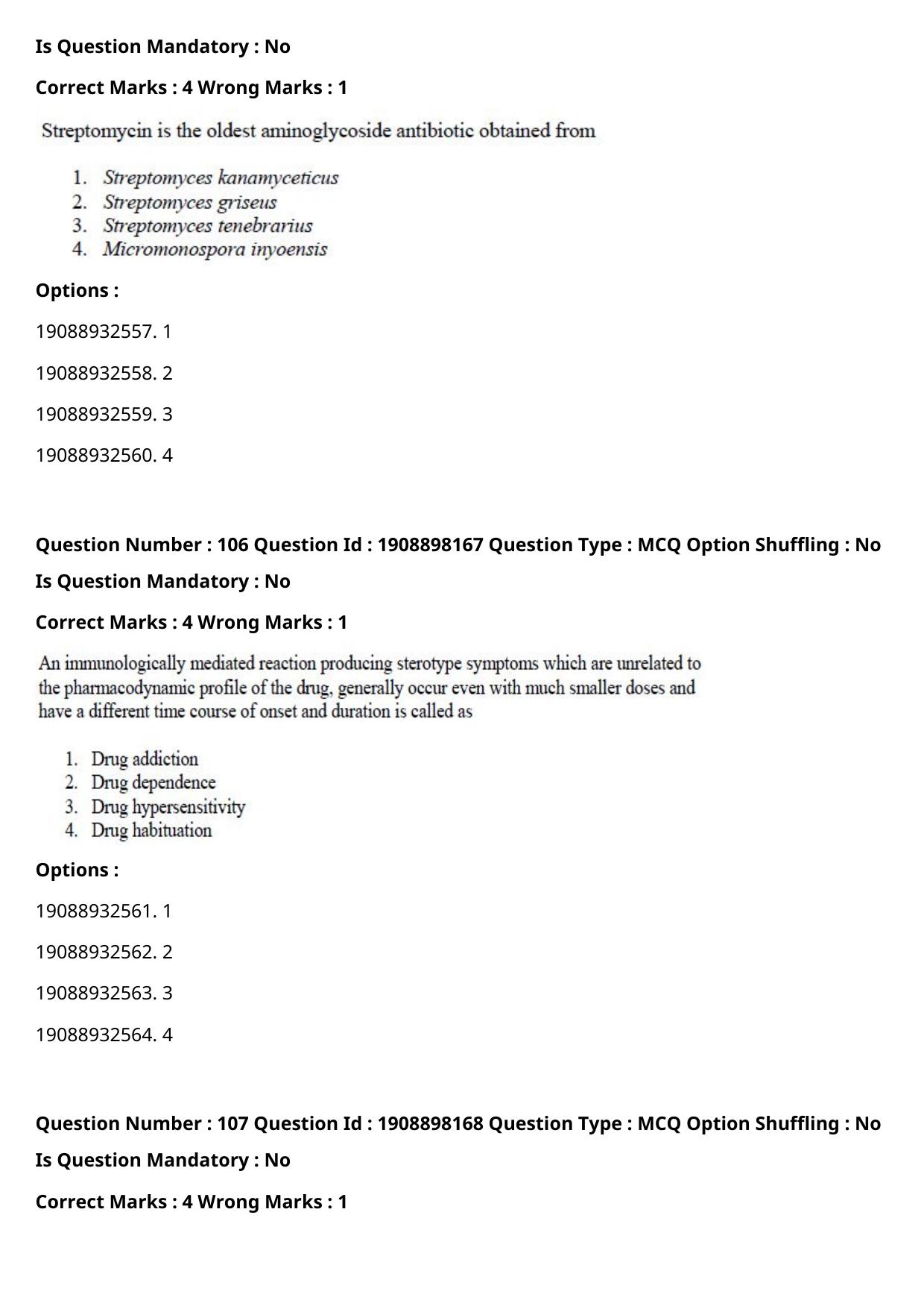 ICAR AIEEA PG 2021 VETERINARY SCIENCE Question Paper - Page 61