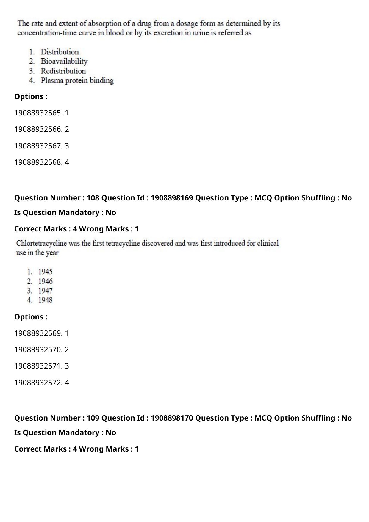 ICAR AIEEA PG 2021 VETERINARY SCIENCE Question Paper - Page 62