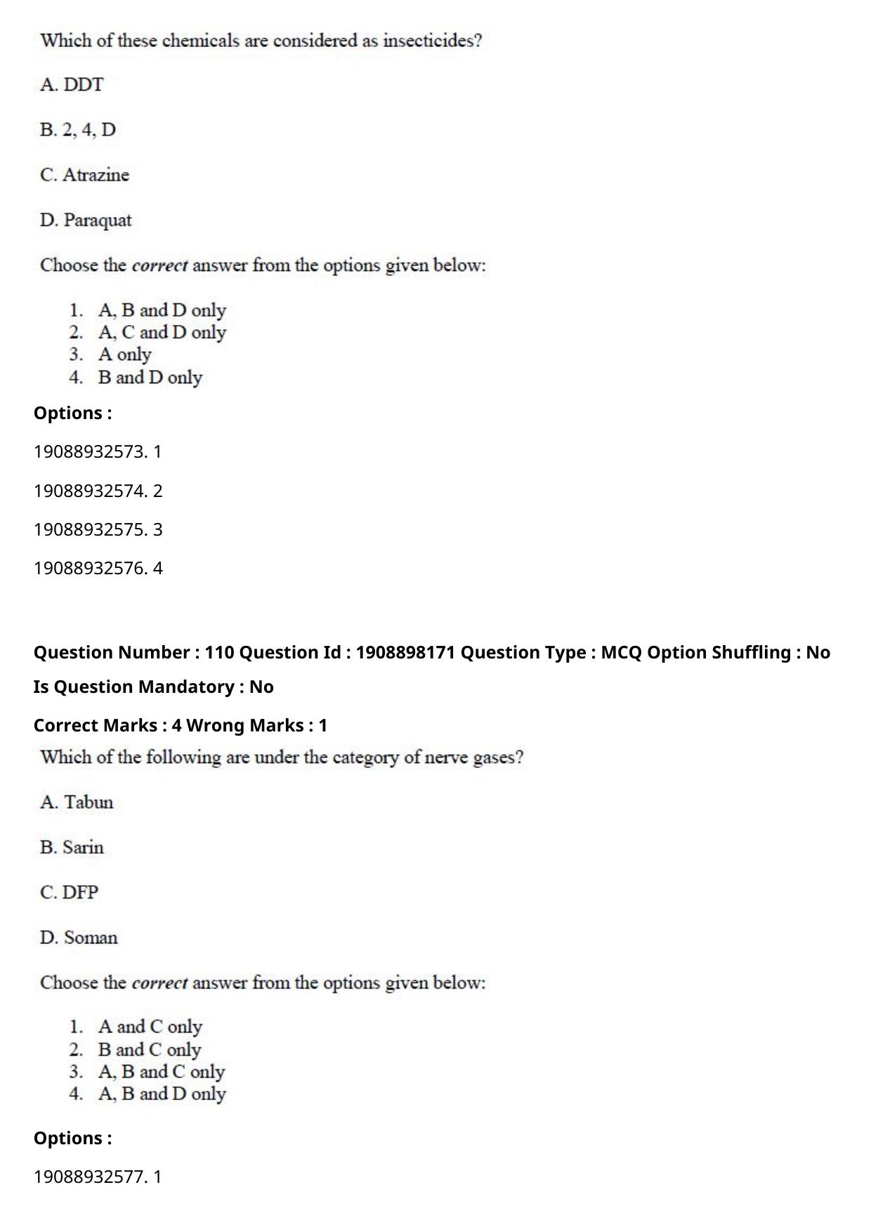 ICAR AIEEA PG 2021 VETERINARY SCIENCE Question Paper - Page 63
