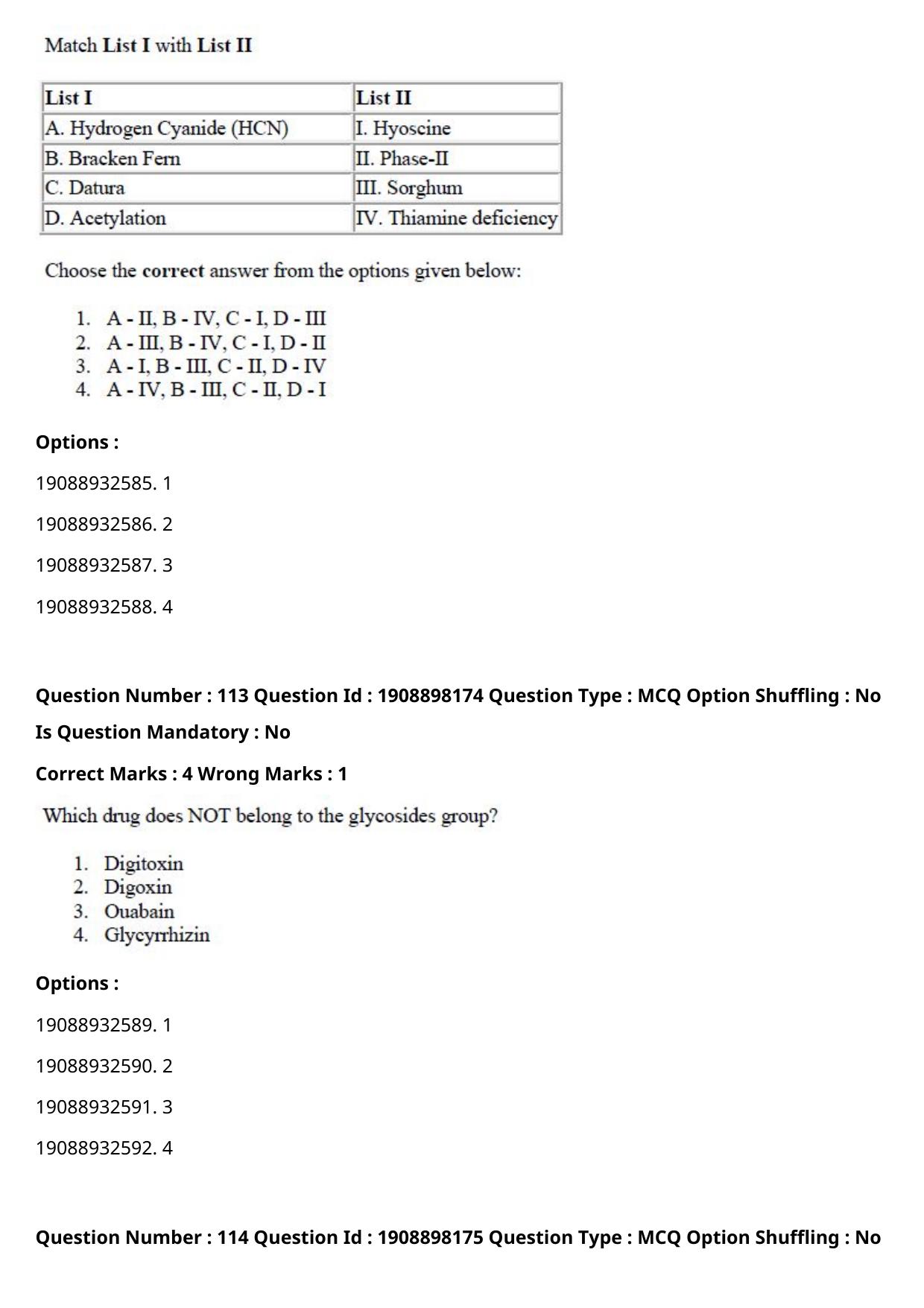 ICAR AIEEA PG 2021 VETERINARY SCIENCE Question Paper - Page 65