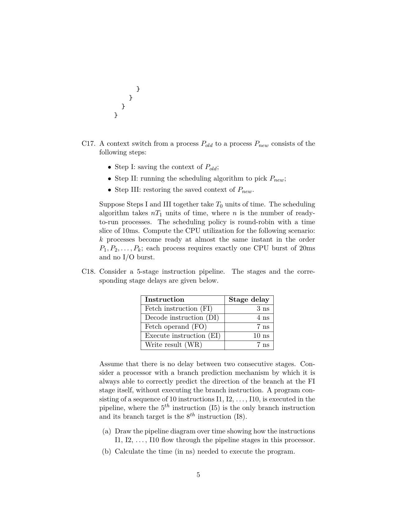 ISI Admission Test M.Tech (CrS) PCB 2019 Sample Paper - Page 7