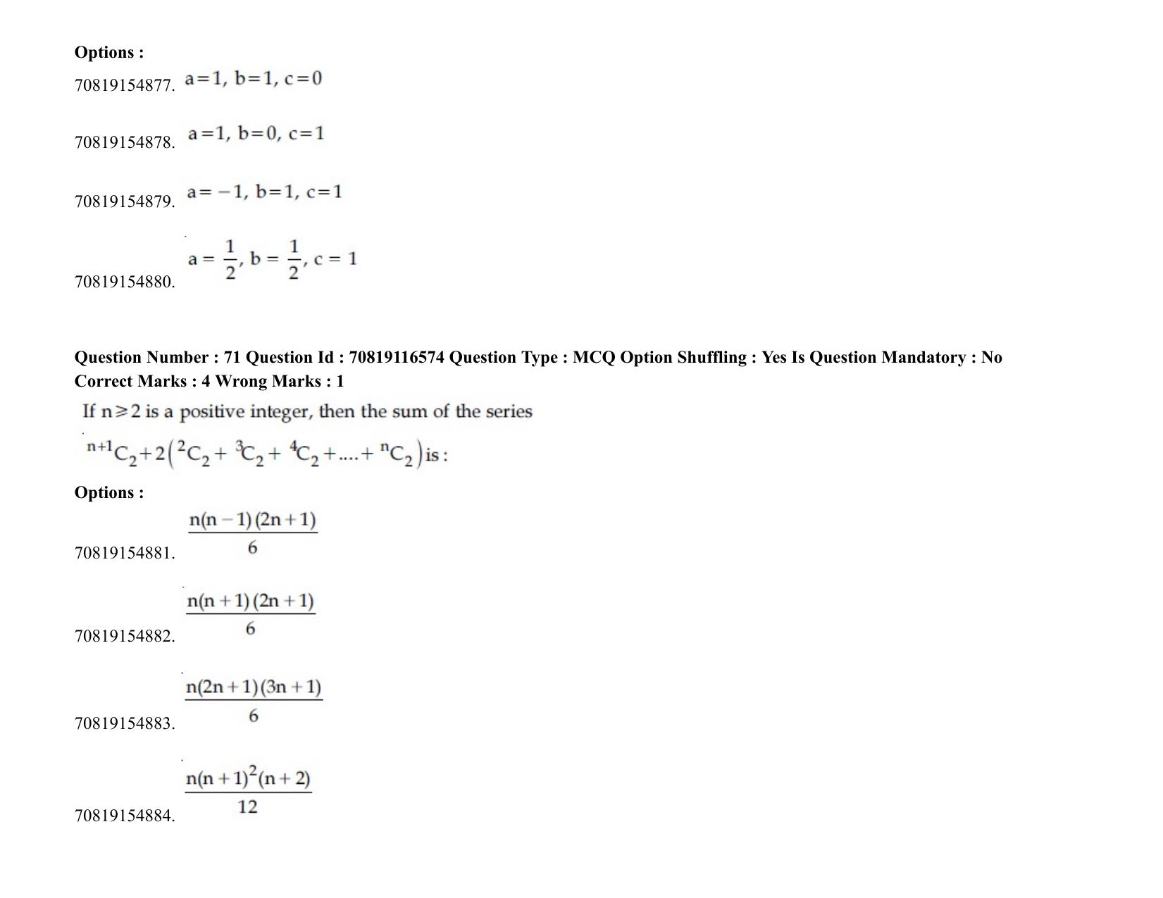 JEE Mains 2021: BTech EA  (Shift 2) 24-02-2021 Question Paper - Page 87