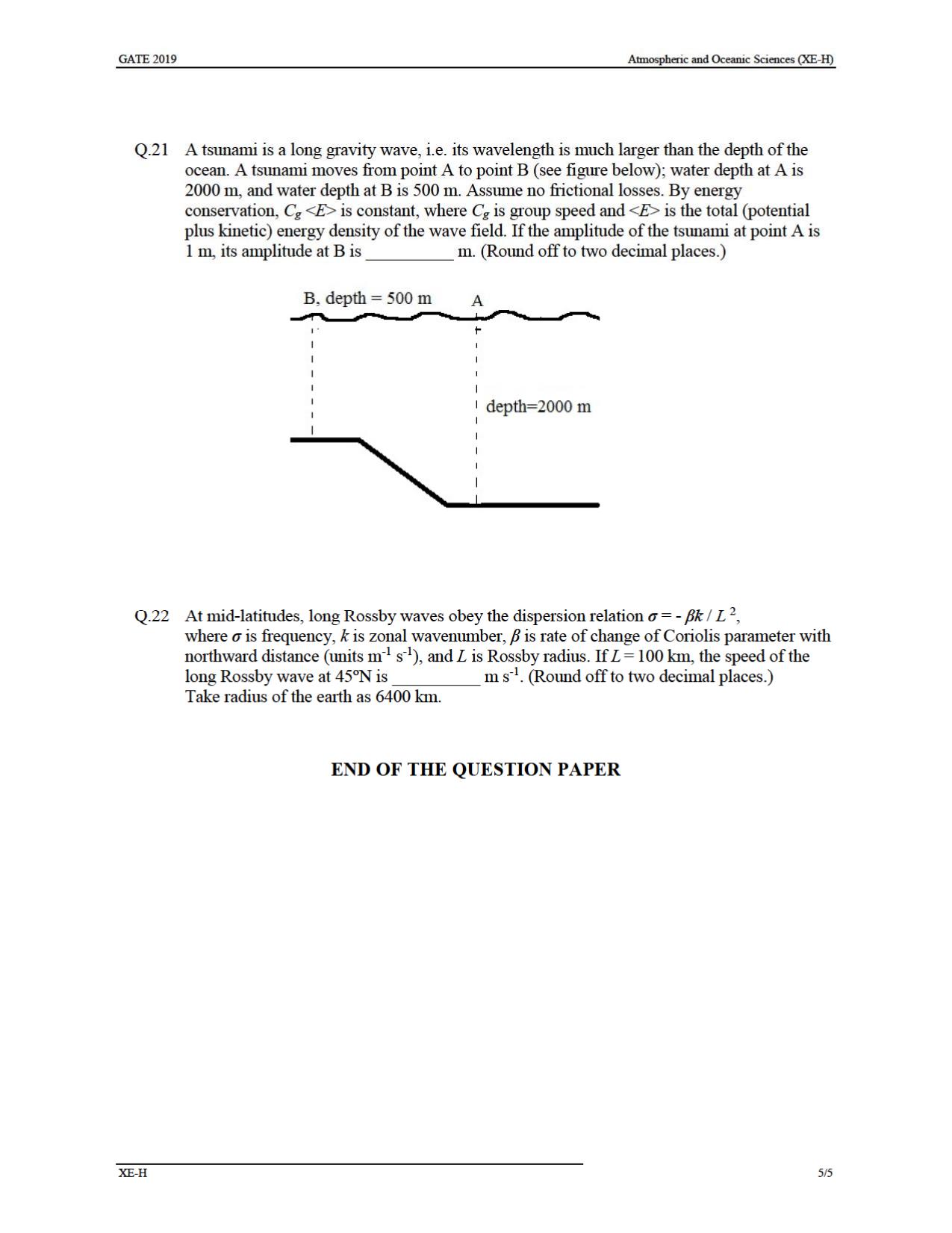 GATE 2019 Engineering Sciences (XE) Question Paper - Page 40