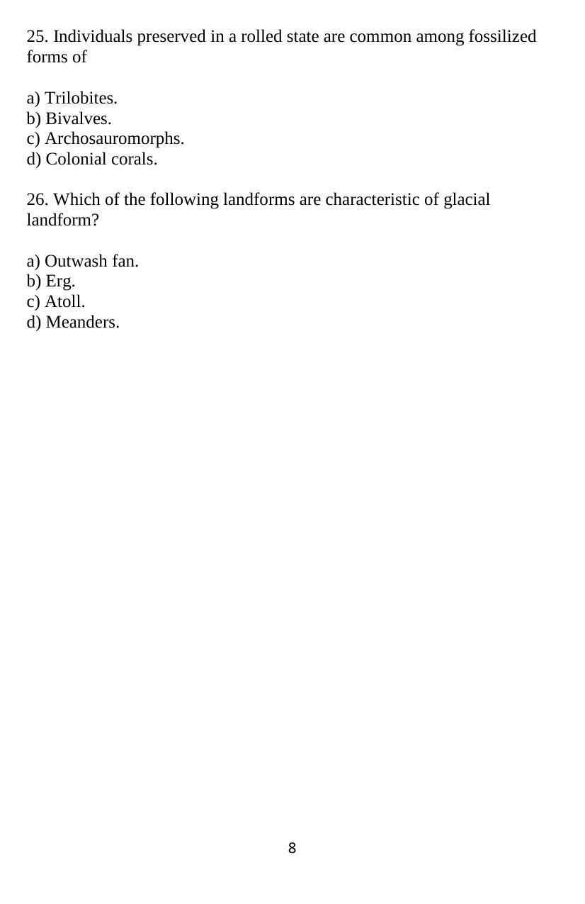 ISI Admission Test JRF in Geology GEB 2017 Sample Paper - Page 7