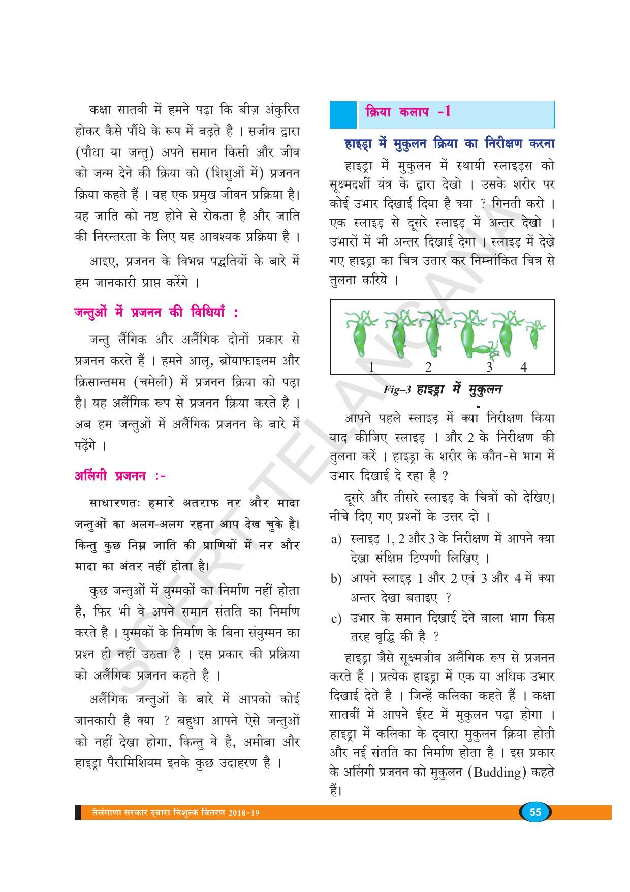 TS SCERT Class 8 Biological Science (Hindi Medium) Text Book - Page 67