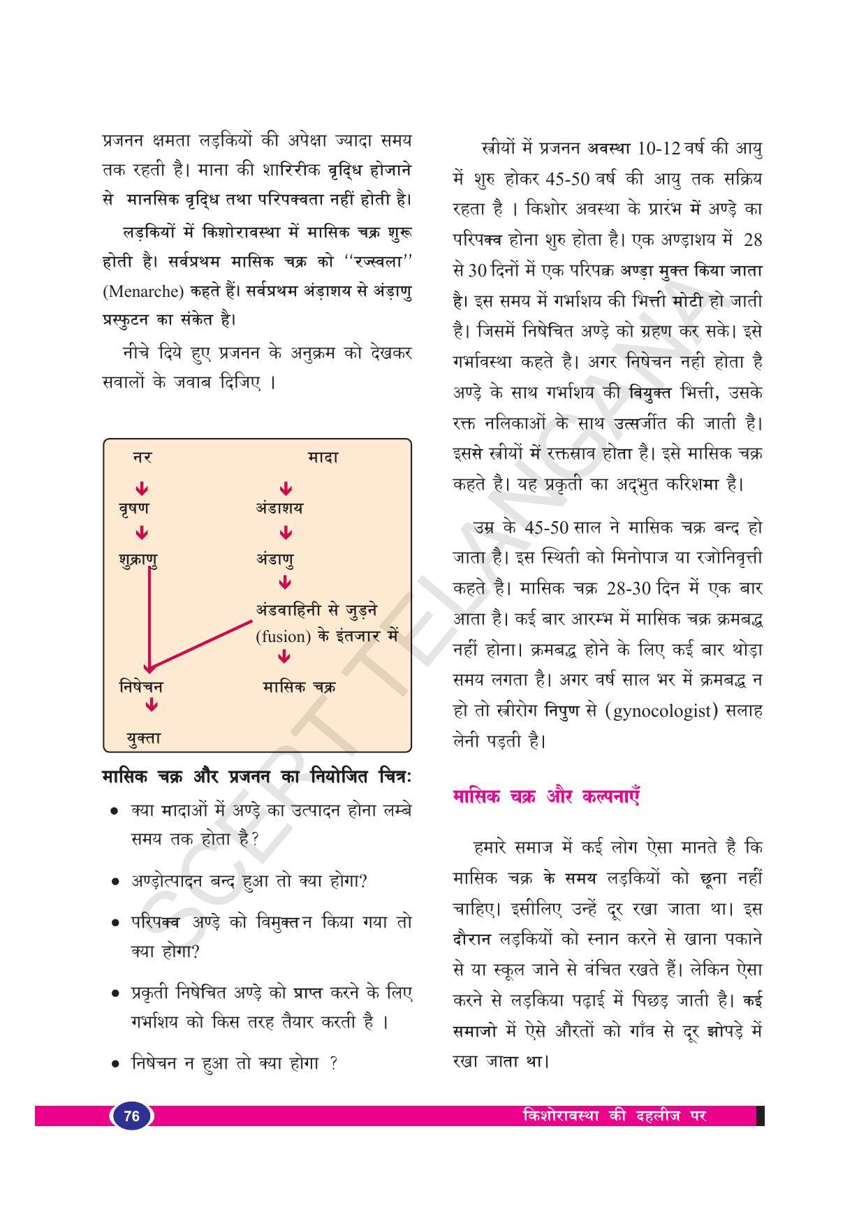 TS SCERT Class 8 Biological Science (Hindi Medium) Text Book - Page 88