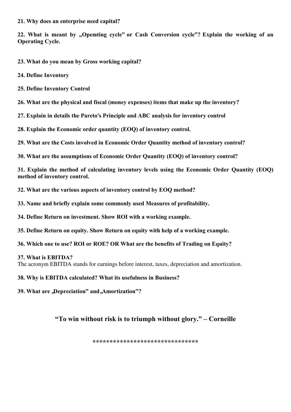 CBSE Worksheets for Class 12 Entrepreneurship Chapter 5 Business Arithmetic - Page 2