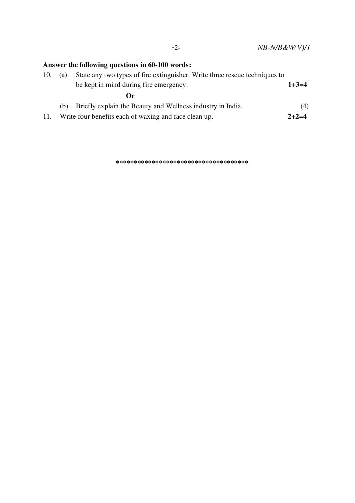 NBSE Class IX Final Examination 2023 Phase 1 Question Paper (All Subjects) - Page 49