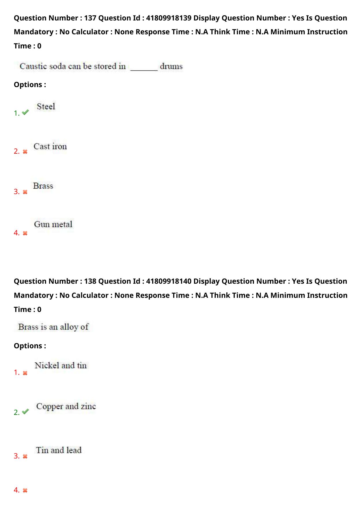 AP ECET 2023 Chemical Engineering  Question Paper - Page 87