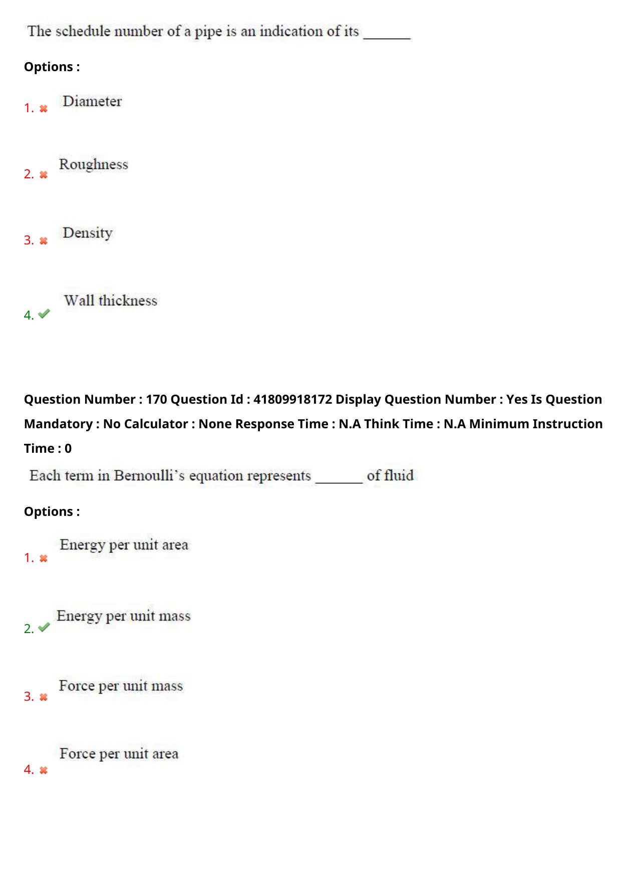 AP ECET 2023 Chemical Engineering  Question Paper - Page 105