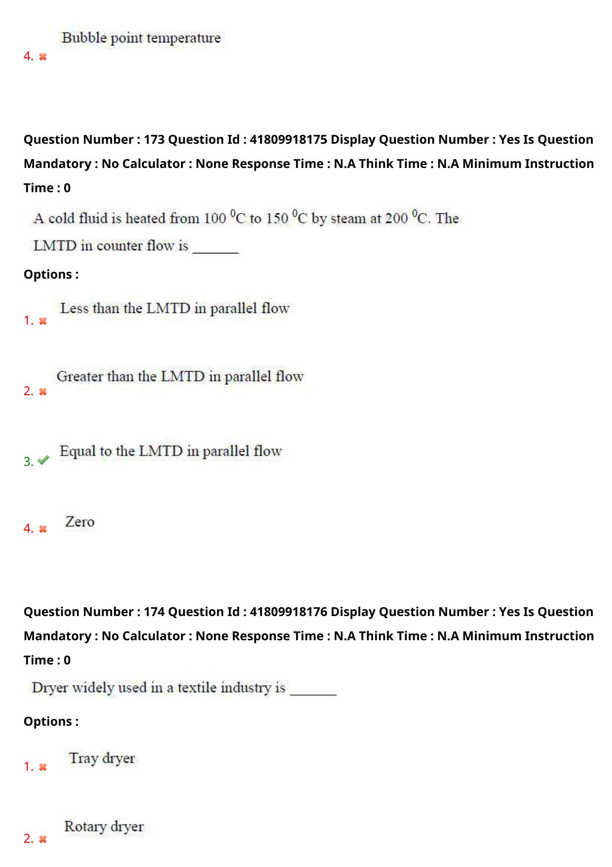 AP ECET 2023 Chemical Engineering  Question Paper - Page 107