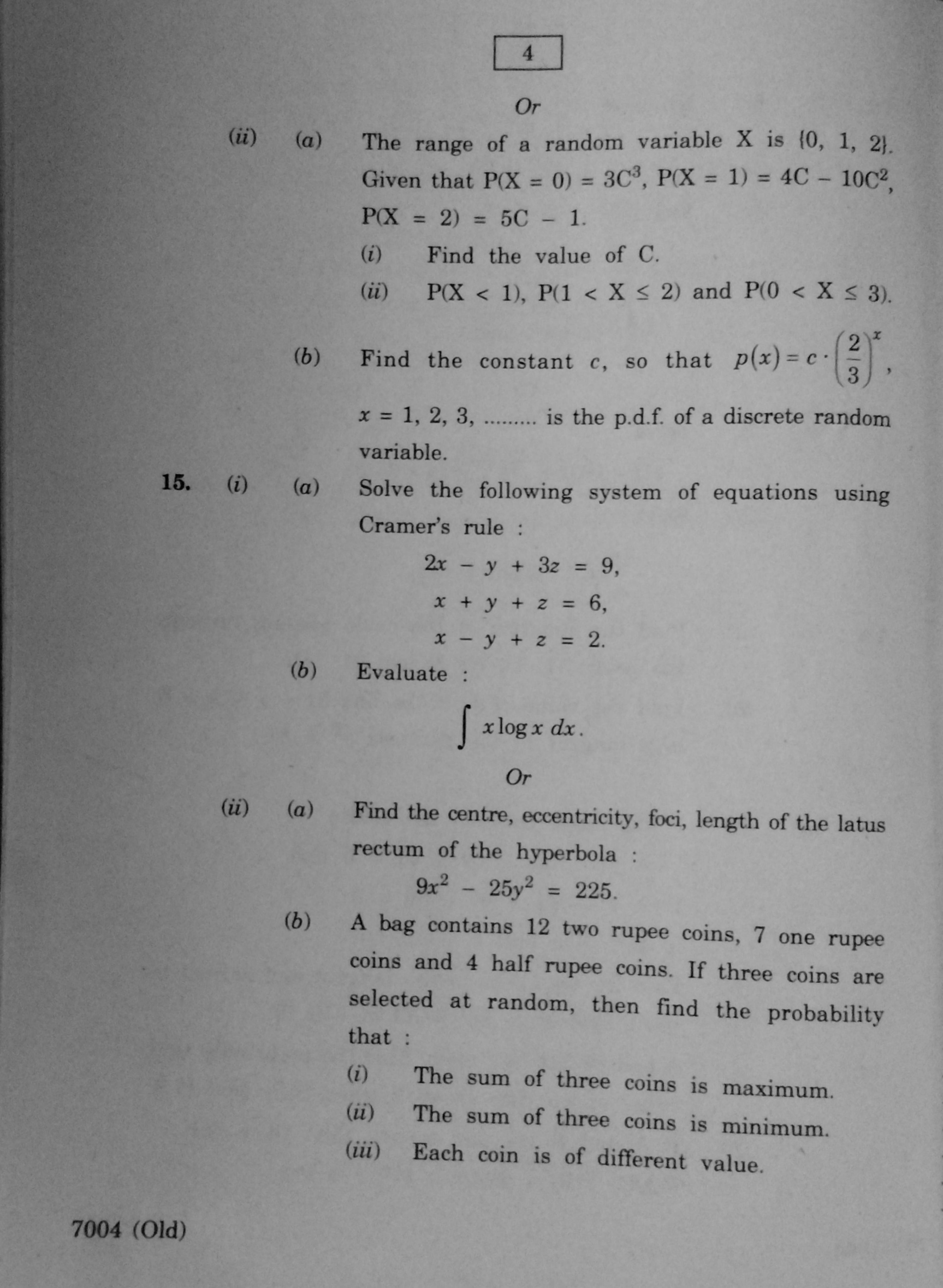 AP Inter 2nd Year Mathematics Bridge Courses-II (old Bridgecourse) March-2020-Vocational Question Paper - Page 4