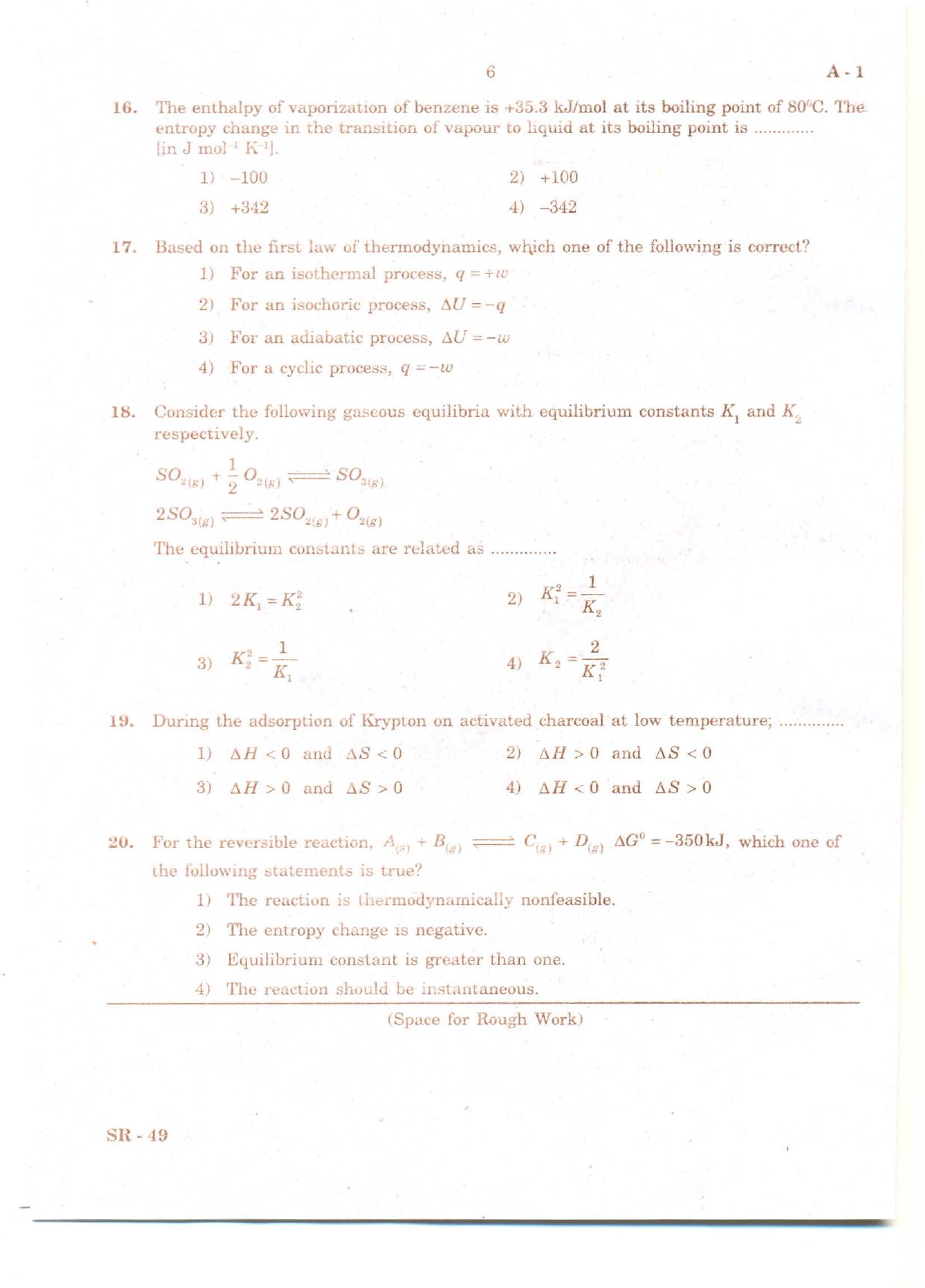 KCET Chemistry 2011 Question Papers - Page 5